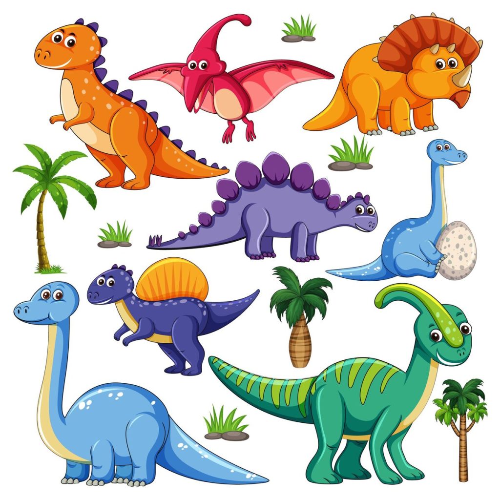 "Kids Coloring Pages Bundle - Dinosaur"